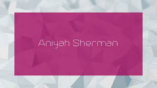 Aniyah Sherman  appearance [upl. by Florinda]