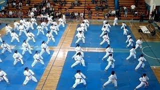 Karate  Calentamiento y Básicos Plan Sexenal Macro Clase Karate Mujer [upl. by Elocen996]