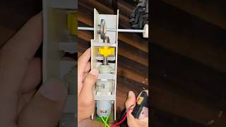 Making outer spot of gear motor with PVC for motor not moving homemade toy [upl. by Arata]