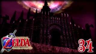 Zelda Ocarina of Time 3D  Cap34 El Castillo de Ganon [upl. by Aehsat654]