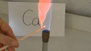 flame tests Ca [upl. by Sisto]