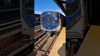 Lefferts Boulevard Bound R211A A train entering and leaving 80th Street [upl. by Marquis]