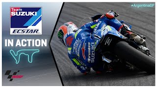 Suzuki in action 2019 ArgentinaGP [upl. by Gersham805]