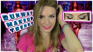 Fashion Show Makeup Trends 5 Spring Summer Catwalk Runway Makeup Trends Makeup Tutorial [upl. by Adekram]