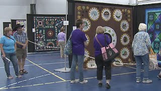 QuiltWeek begins in Lancaster for day off all things quilts [upl. by Domenic]