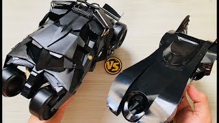 Homemade Batmobile 1989 Vs Batmobile Tumbler Using Soda Cans  Save those cans♻️ [upl. by Lannie]