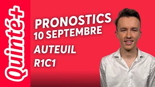 PRONOSTICS QUINTÉ DU MARDI 10 SEPTEMBRE À AUTEUIL  ROCK AND ROLL A BEAUCOUP DATOUTS DANS SON JEU [upl. by Cairistiona]