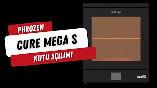 Phrozen Cure Mega S Kürleme Cihazı Kutu Açılımı [upl. by Hairim]