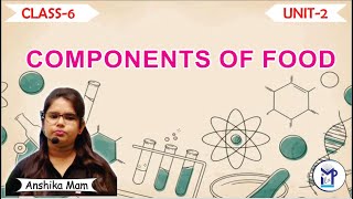 Components of food  Chapter 2  Class 6  Science  By Anshika Mam Milap Publication [upl. by Zacharias]