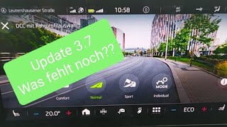 SKODA ENYAQ  Softwareupdate 37 noch ausbaufähig [upl. by Adnor377]