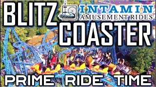 Which Intamin Blitz Coaster Has the MOST Prime Ride Time [upl. by Ynnot]