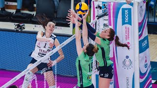 💥🏐 HIGHLIGHTS  Itas TrentinoVolley Bergamo 1991 13 recupero 23° turno di A1 femminile [upl. by Ronica]