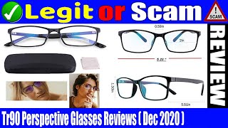 Tr90 Perspective Glasses Reviews Dec 2020 Another Scam Product or Legit Watch Video Now [upl. by Koziara]