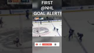 FIRST NHL GOAL FOR Lekkerimäki ON A KILLER ONE TIMER NHL CANUCKS [upl. by Eigram]