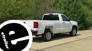 etrailer  Mount DrawTite MaxFrame Trailer Hitch Receiver on a 2017 Chevrolet Silverado 1500 [upl. by Eioj]