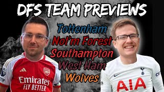 DraftKings DFS EPL Season Preview Part 4 Can Ange Give Spurs Another Spark [upl. by Nnylyma882]