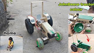 how to make John Deere Tractor pay colour at home 😱tractor viralvideo johndeere [upl. by Aribold745]