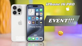 iPhone 16 Pro  Glow time Event  🥳🥳 [upl. by Nniroc644]