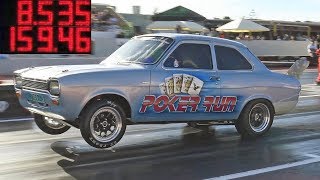 8Second Mk1 Escort Powered by Cosworth [upl. by Kreg]