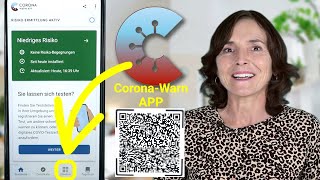 Die CoronaWarnApp installieren und nutzen Smartphone für Seniorinnen einfach erklärt [upl. by Emse207]