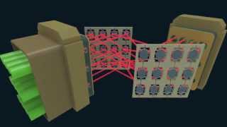 CALIENT 3D MEMS Optical Circuit Switching Demonstration [upl. by Roinuj854]