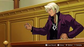 Klavier Gavins Air Guitar but in Apollo Justice Ace Attorney Trilogy [upl. by Beryl722]