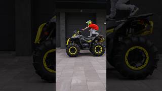 Little boy vs BIG ATV bikelife automobile bike atv motorcycle funny [upl. by Etnohs908]