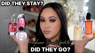 PERFUME HAUL UPDATE DID THEY STAY ✅ OR DID THEY GO ❌  AMY GLAM [upl. by Aldora]