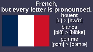 French but Every Letter Is Pronounced [upl. by Dahlia]