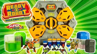 BIG SLIME BATTLE READY 2 ROBOT Méga Pack de Combat avec Slime Robots Splash Toys [upl. by Nnauol]