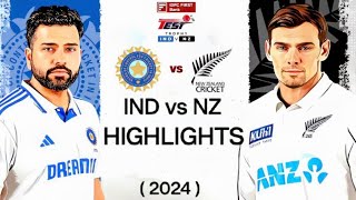 india vs new zealand 3rd test day 1 highlights 2024  ind vs nz 3rd test day 1 highlights 2024 LIVE [upl. by Eltsirc455]