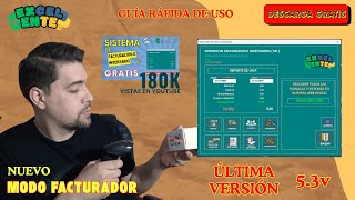 Descarga Gratis Sistema de Facturación e Inventarios en Excel  Tutorial Completo [upl. by Enined]