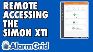 Remote Accessing the Interlogix Simon XTi amp XTi5 [upl. by Onia]