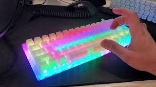 The brightest RGB keyboard [upl. by Yrreiht]