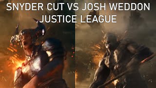 Darkseid vs Steppenwolf War History Comparison  Snyder Cut amp Joss Whedon Comparison [upl. by Bum]