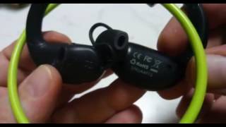 AUKEY Wireless Headset con Funzione di Microfono e Vivavoce EPB34 Verde [upl. by Drol99]