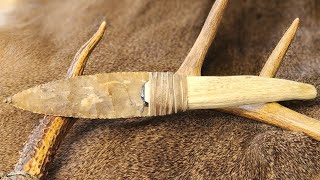 Flint KnifeDagger How to Haft Part 2 [upl. by Charla]