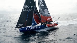 Transat Jacques Vabre Normandie Le Havre 2023  PAPREC ARKÉA  YOANN RICHOMMEYANN ELIÈS [upl. by Curtis]