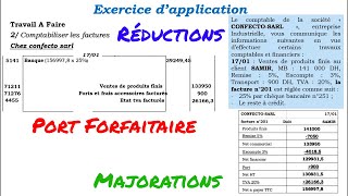 exercice dapplication 3 la facturation transport forfaitaire [upl. by Anora]