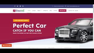 Classiads WordPress Theme Moto Demo wordpress themeforest classiads [upl. by Carolina]