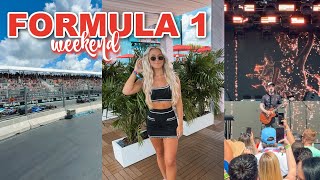 WEEKEND IN MY LIFE formula 1 in miami ed sheeran  get ready with me [upl. by Aletta284]