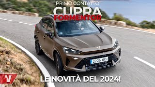 Cupra Formentor 2024 cambia faccia ma è sempre bella da guidare [upl. by Ainaj355]