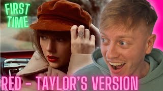 FIRST TIME LISTENING TO RED TAYLORS VERSION  TAYLOR SWIFT  ALBUM REACTION [upl. by Damle]