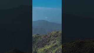 Vagamon Kerala DroneFootage AerialView Kurisumala Mountain keralatourism [upl. by Ahsropal]