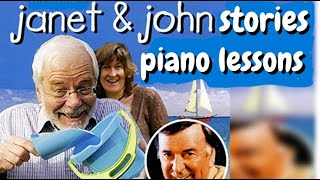 Terry Wogan reads Janet amp John stories Piano Lessons [upl. by Ambrogino]