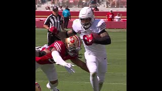 James Conner catches for a 15yard Gain vs San Francisco 49ers [upl. by Raynard101]