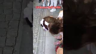 Galatanın fesli kedisi kedi keşfet istanbul galata [upl. by Nivre]