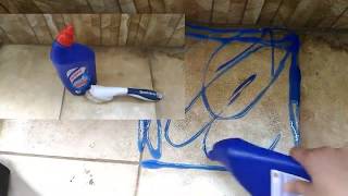 How to Clean Bathroom Tiles Easily  Bathroom Tiles cleaning tips  Cleaning tips for bathroom [upl. by Timon]