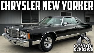 1975 Chrysler New Yorker for Sale at Coyote Classics [upl. by Enilorak681]