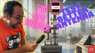 GSM An Easy Method to Measure Which Receiver Antenna is Better GSM scanner [upl. by Sivert]